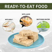 Emergency Food Rations Meal Ready To Eat, Long Self Life 950 Calorie Survival Tabs Perfect for Camping, Hiking, 20 Pack with Tin Box
